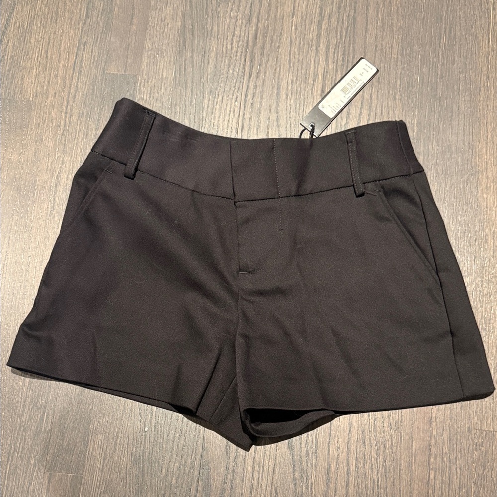 Alice + Olivia Black Shorts